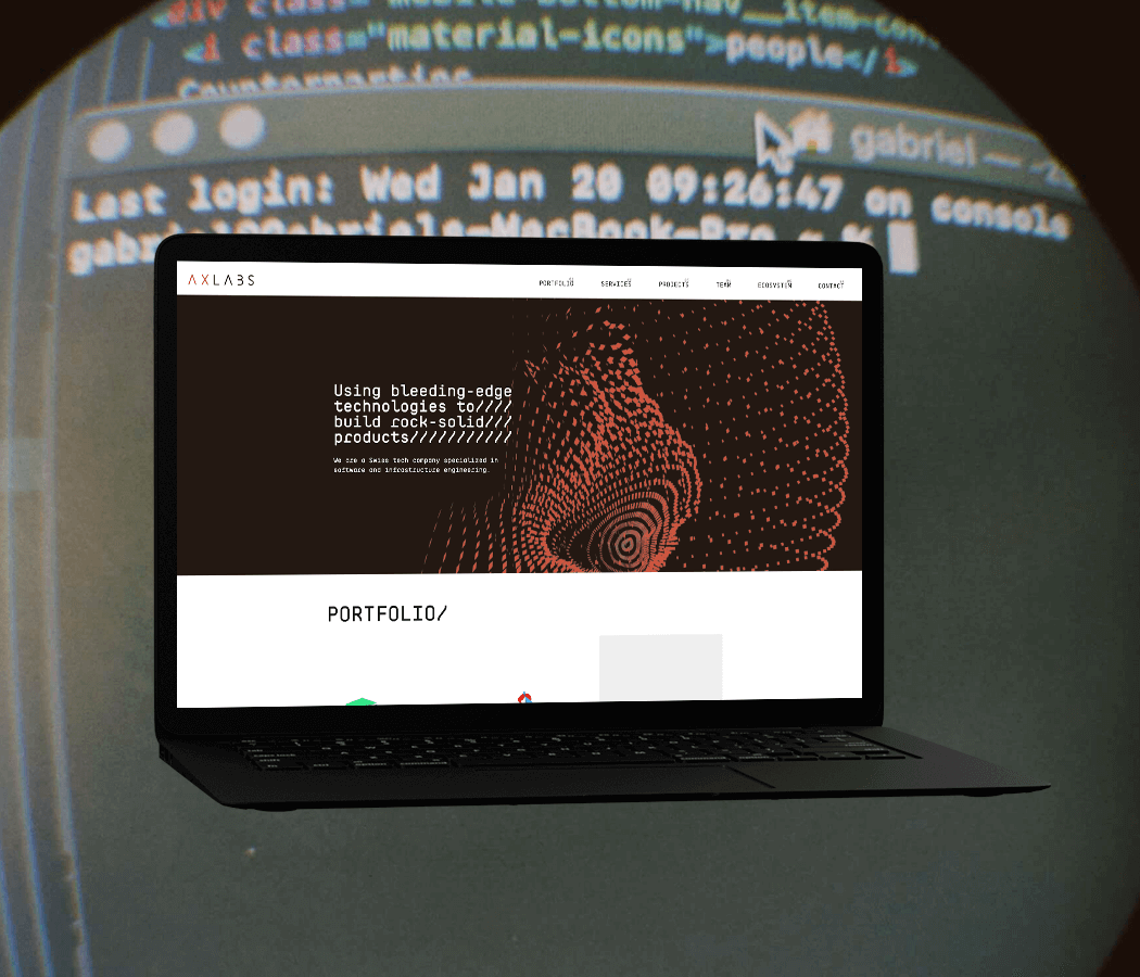 Axlabs - a Swiss tech company specialized in software and infrastructure engineering.